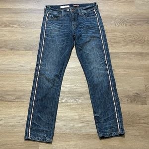 Anthropologie Pilcro Slim Boyfriend Mid Rise Jeans